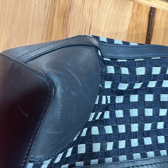 Frye Navy Denim tote - Picture 7 of 12